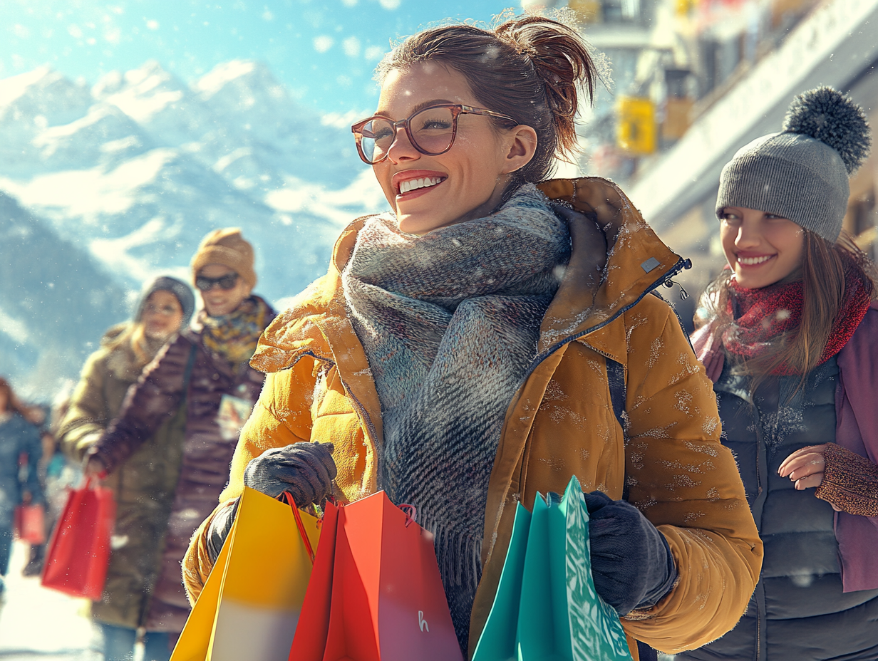 Winter sales in Pas de la Case: shops and businesses on promotion